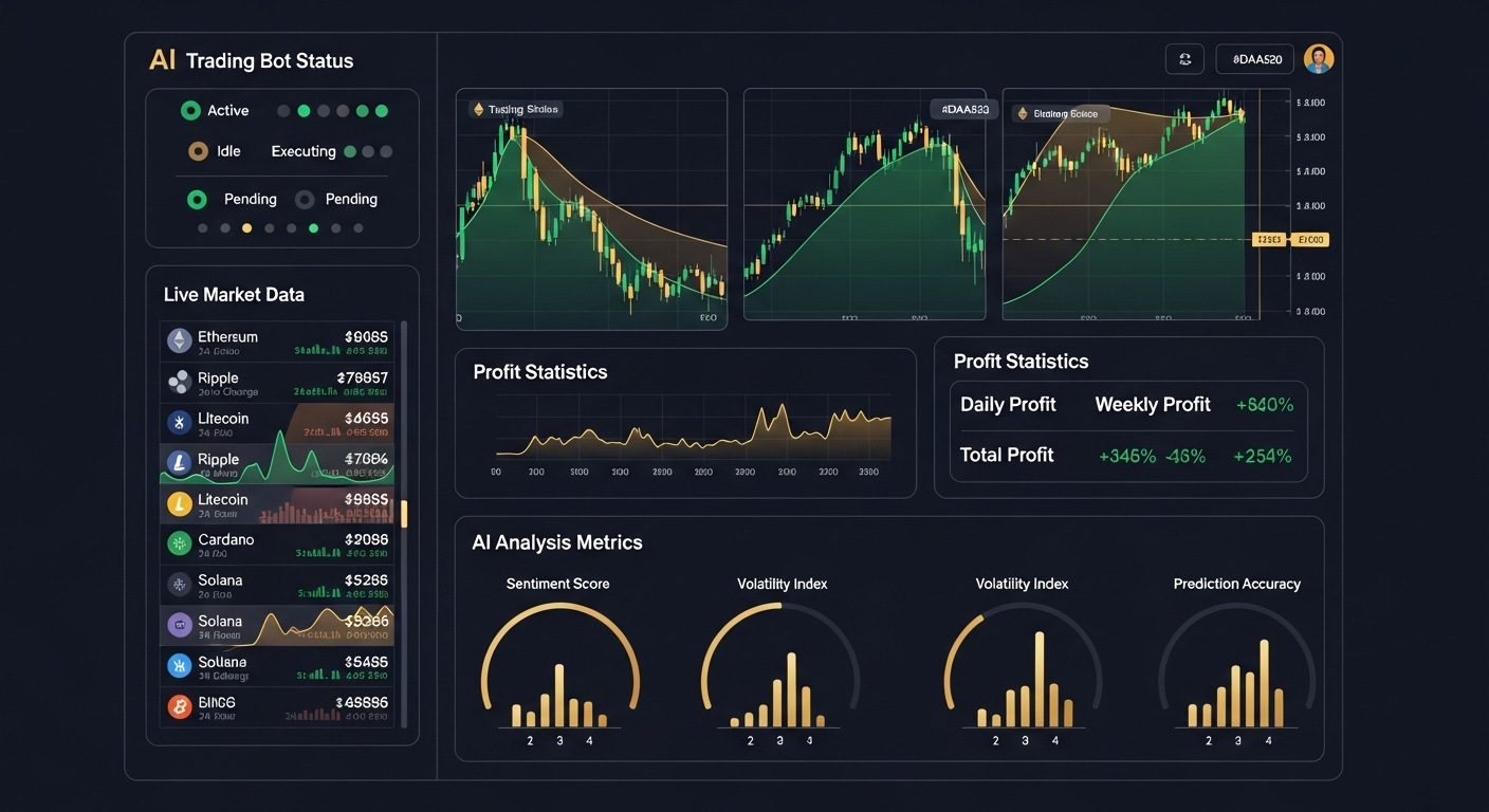 sinapsetrader AI Trading Dashboard